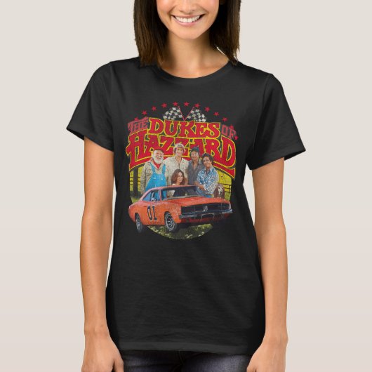 The Gang From Dukes Of Hazzard Worn T-Shirt (Vorderseite)
