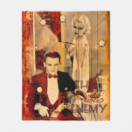 The Gangster's Blonde Girl Fleecedecke