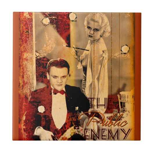 The Gangster's Blonde Girl Fliese (Vorderseite)