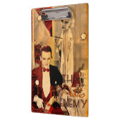 The Gangster's Blonde Girl Klemmbrett (Links)