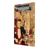 The Gangster's Blonde Girl Mini Klemmbrett (Gewinkelt2)