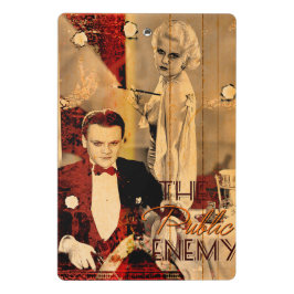 The Gangster's Blonde Girl Mini Klemmbrett