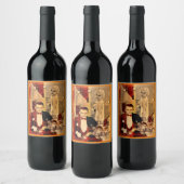 The Gangster's Blonde Girl Weinetikett (Flaschen)