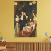 The Garden of Armida (by John Collier) Leinwanddruck (Insitu (Wohnzimmer))