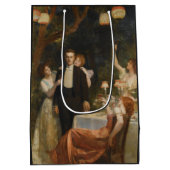 The Garden of Armida (by John Collier) Mittlere Geschenktüte (Rückseite)