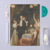 The Garden of Armida (by John Collier) Seidenpapier (Handwerk)