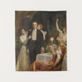 The Garden of Armida (by John Collier) Wandteppich