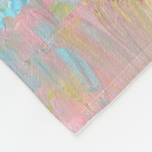 The Garden of Delight clock Fleecedecke (Ecke)