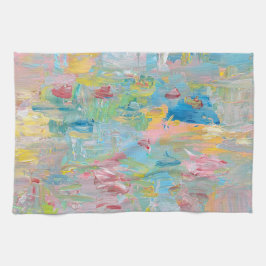 The Garden of Delight clock  Geschirrtuch