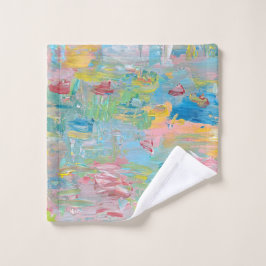 The Garden of Delight clock Waschlappen