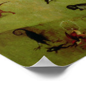 The Garden of Earthly Delights Poster (Ecke)