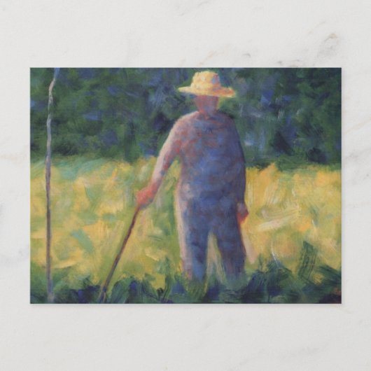 The Gardener - Georges Seurat Postkarte (Vorderseite)