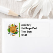 The Gardener Return Address Label (Insitu)