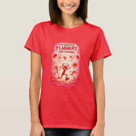 The Gasted Flabbers Are Coming! (4) Rotes T-Shirt