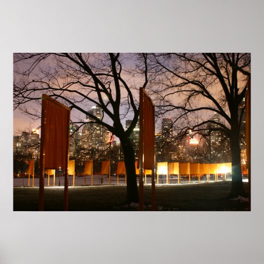 The Gates, NYC, Februar 2005 Poster (Vorne)