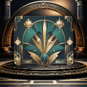 The Gatsby Lines Art Deco Mousepad