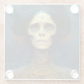 The Gaunt Lady Fantasy Sci-Fi Glasuntersetzer (Rückseite)