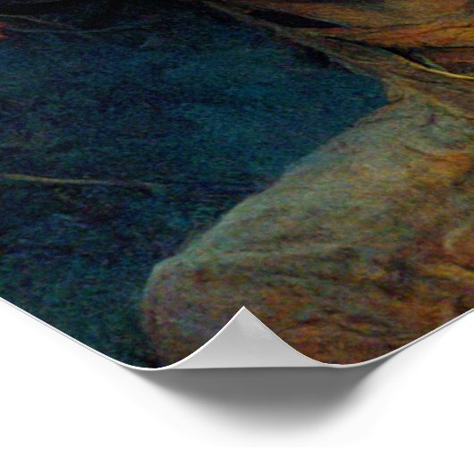 The Gaunt Lady Fantasy Sci-Fi Poster (Ecke)