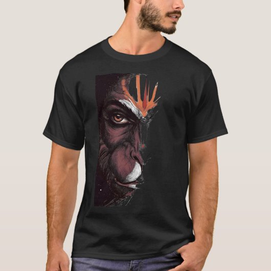The Gaze of Mahakaal Half Revealed, Fully Eternal  T-Shirt (Vorderseite)