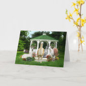 "The Gazebo Girls" Gruß Karte (Gelbe Blume)