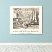 The Gebäude Interior of H.C. Redington & Company Leinwanddruck (Insitu (Holzboden))