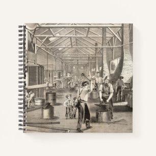 The Gebäude Interior of H.C. Redington & Company Notizblock