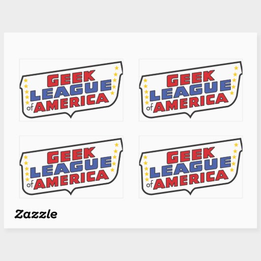 The Gek League of America Sticker (Blatt)