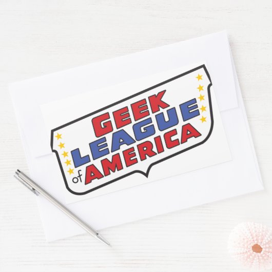 The Gek League of America Sticker (Umschlag)