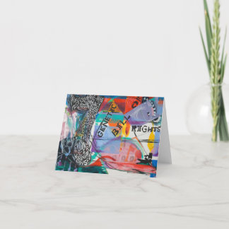The Genetic Bill Rights Painting #7 Card Karte