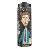 The Genius and the Burnout Thermosbecher (Vorderseite)