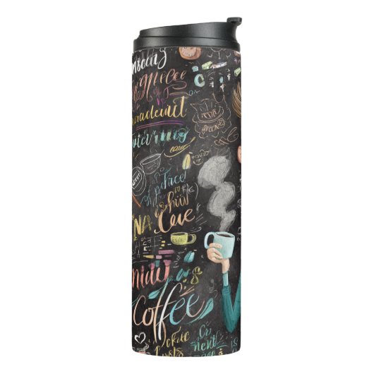 The Genius and the Burnout Thermosbecher (Nach links gedreht)