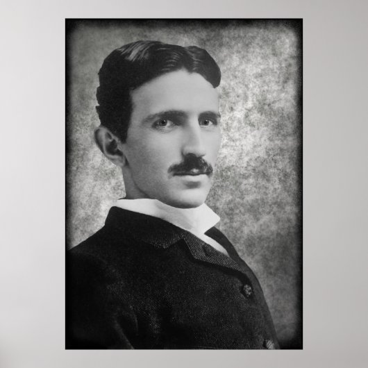 THE GENIUS NIKOLA TESLA POSTER (Vorne)