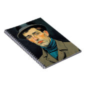 The Gentle Man Portrait Notebook Journal Notizblock (Rechte Seite)