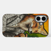 The Gentleman Fox Phone case (Rückseite (Horizontal))