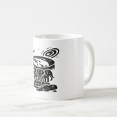 The Geocentric Universe in Symbolic Form Kaffeetasse (VorderseiteRechts)
