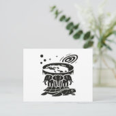 The Geocentric Universe in Symbolic Form Postkarte (Stehend Vorderseite)