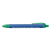 The Geography Teacher's Pen - Funny Teacher Gift Kugelschreiber (Oberseite)