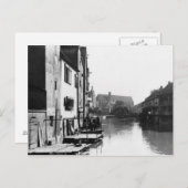 The Gera at Erfurt, Thiringia, c.1910 Postkarte (Vorne/Hinten)