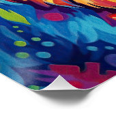 The German Shepherd Dog 001 - Zetton Ziana Poster (Ecke)