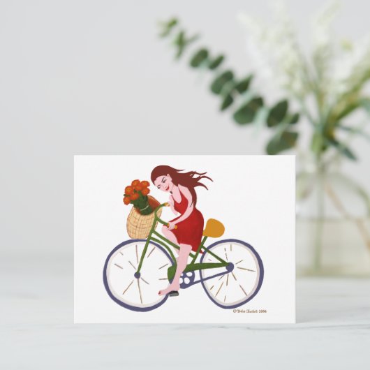 "The Getaway" Postkarte (Stehend Vorderseite)