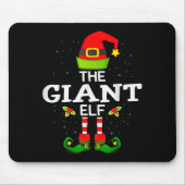 The Giant Elf Christmas Family Matching Pajama Mousepad (Vorne)