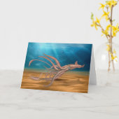 THE GIANT SQUID KARTE (Gelbe Blume)