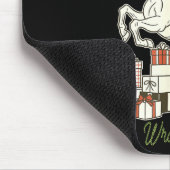 The Gift Wrangler Rope, Wrap, And Give Funny Chris Mousepad (Ecke)