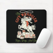The Gift Wrangler Rope, Wrap, And Give Funny Chris Mousepad (Mit Mouse)