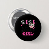 The Gigi Birthday Farm Cow 1st Button (Vorne & Hinten)