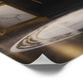 The Gilded Axis of Power Poster (Ecke)