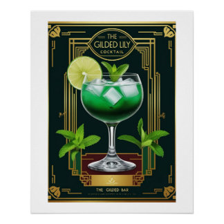 The Gilded Lily – Eleganz im Glas Poster