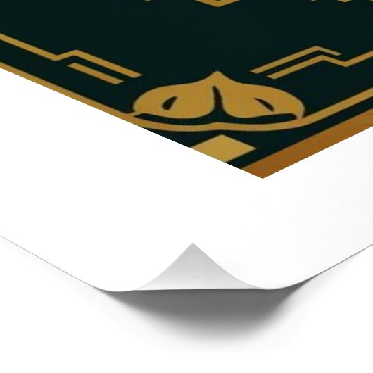 The Gilded Lily – Eleganz im Glas Poster (Ecke)