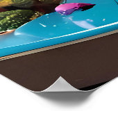 The Gingerbread Glutton - Ken Gage Surreal Art Poster (Ecke)