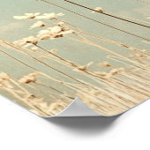 The Girl & Her Cloud | Surreal Storybook Art Poster (Ecke)